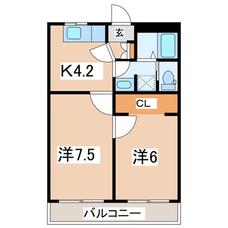 むてんかびとの家　ナチュール郡山の物件間取画像